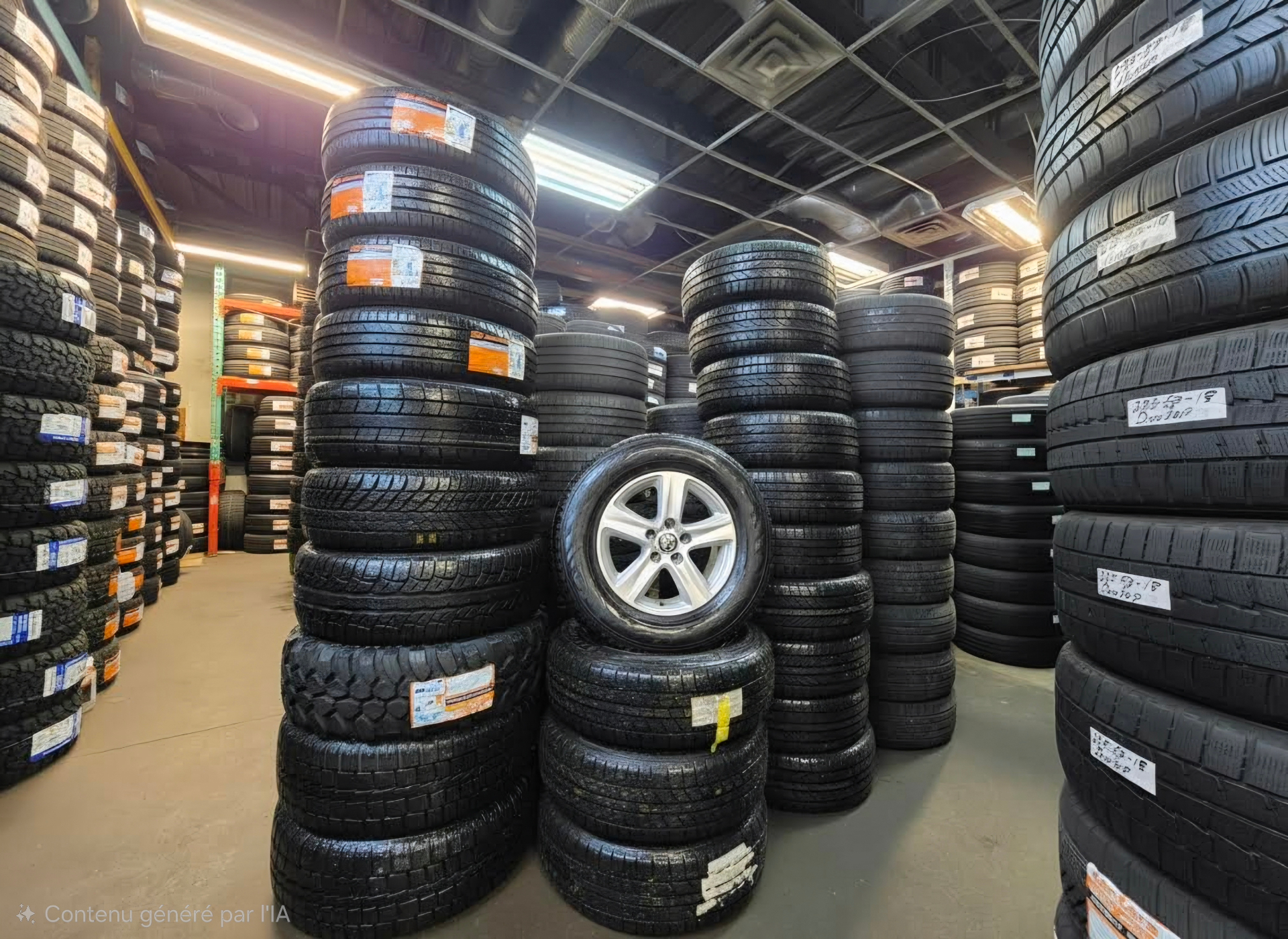 Inventaire de pneus toutes tailles chez Pneu A & Z Longueuil